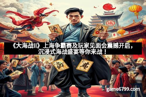 《大海战II》上海争霸赛及玩家见面会震撼开启，沉浸式海战盛宴等你来战！